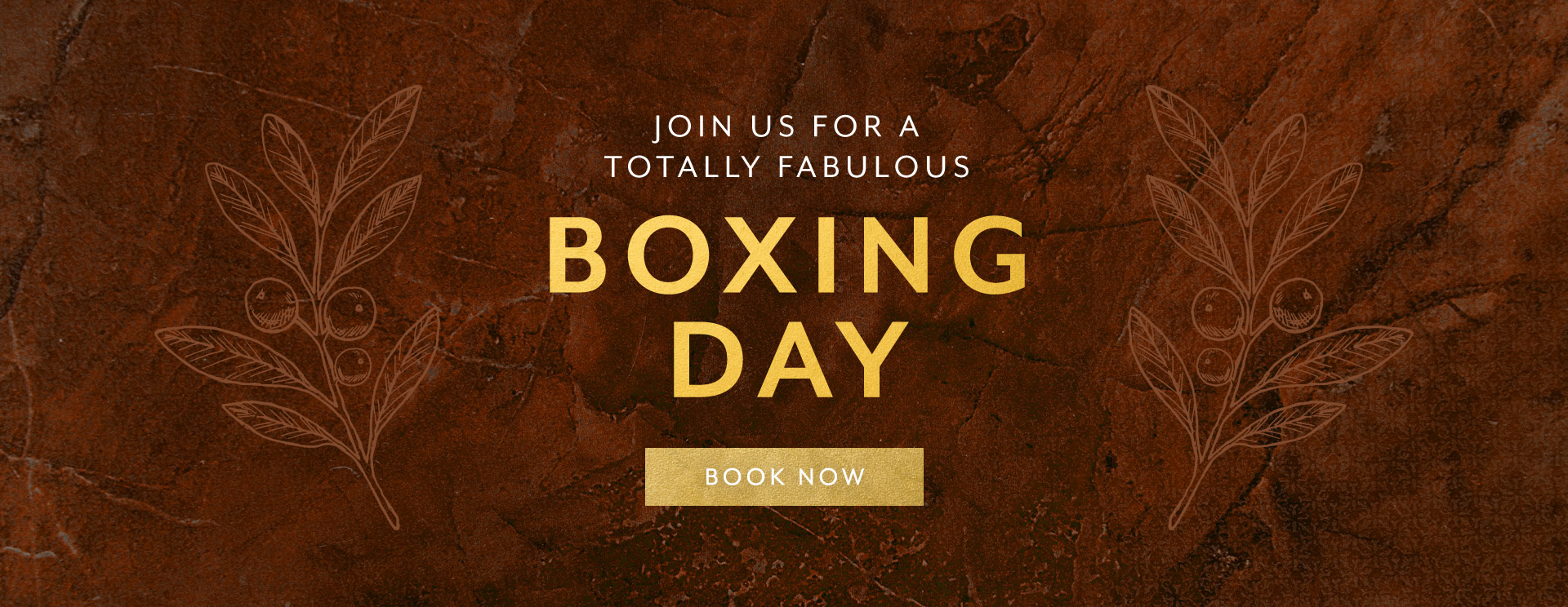 Boxing Day menu at The Wavendon Arms