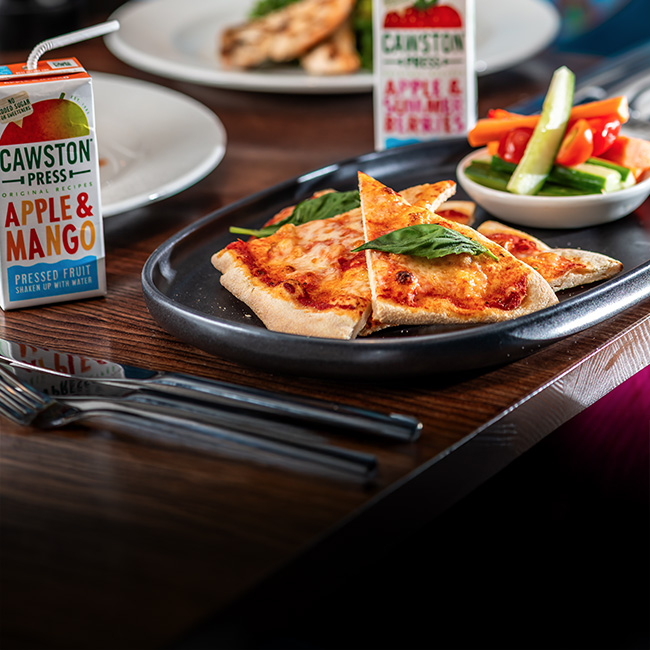 Children's menu at The Wavendon Arms