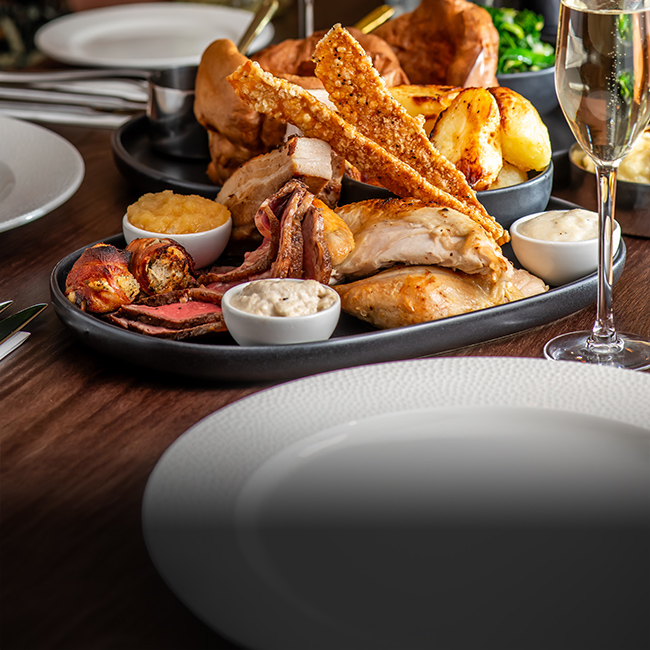 Sunday menu at The Wavendon Arms